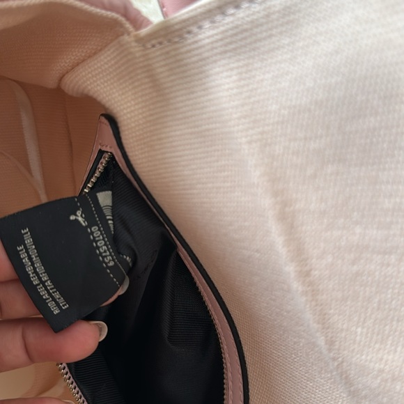 FENDI *NEW RARE* Baguette - Pink with cutout lettering crossbody strap & Dustbag - Picture 15 of 17